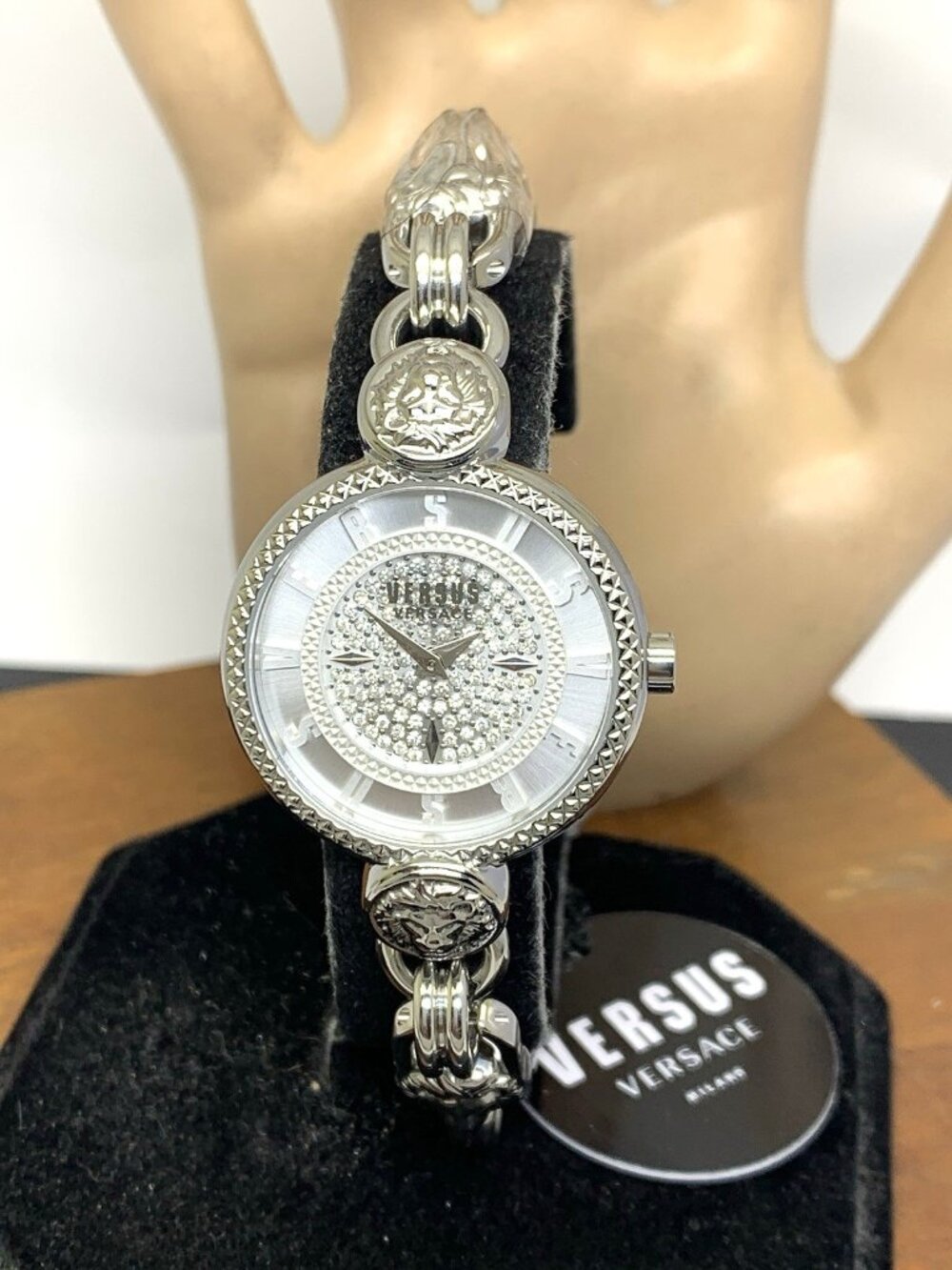 Versus by Versace Women's Watch VSP470121 Silver Dial Stainless Steel 30mm
